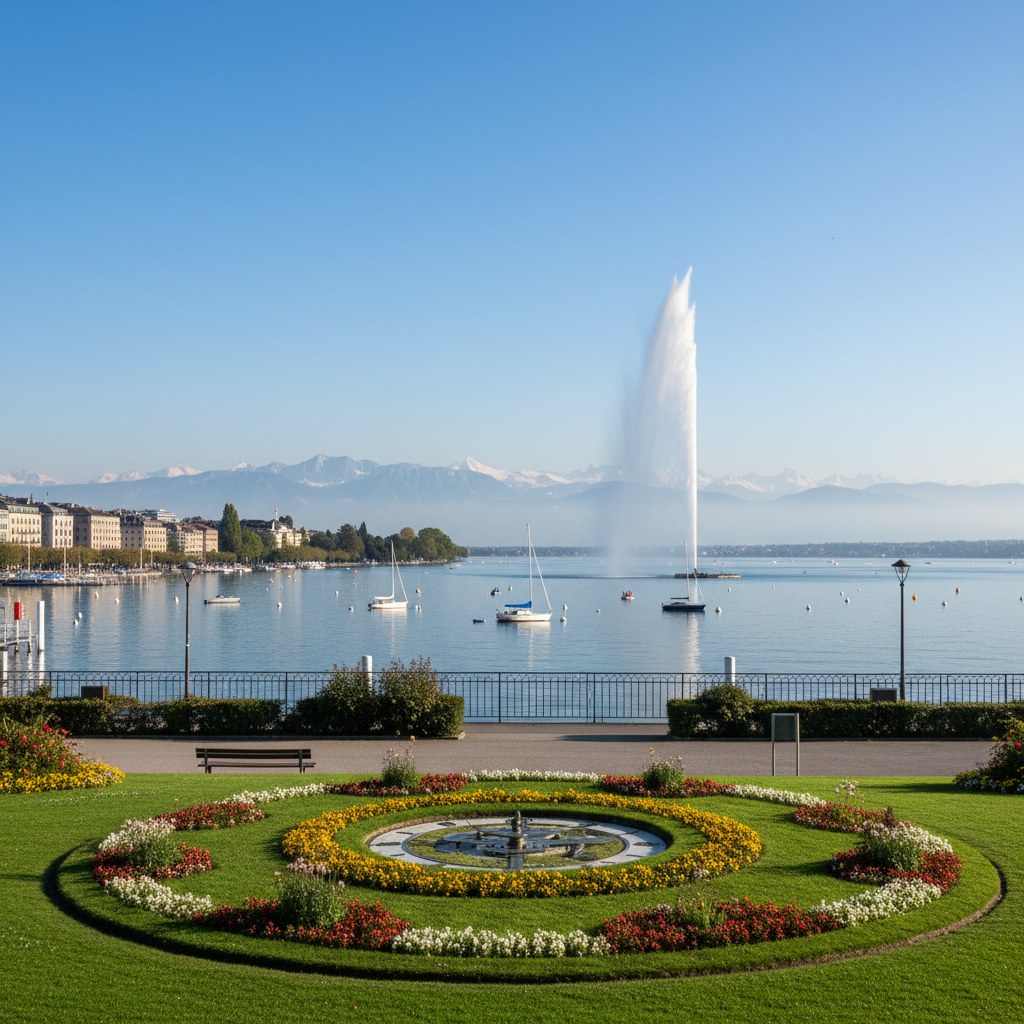 Lac / Jet d'Eau